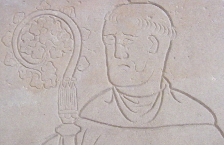 Germany Eberbach Cloister 1 Abbot Heinrich III 1369